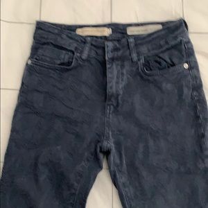 Pilcro and Letterpress Floral Pants